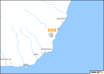 map of Mira