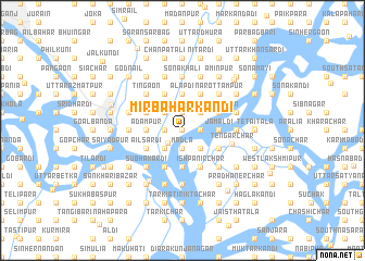 map of Mīrbaharkāndi