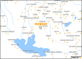 map of Mīr Bahr