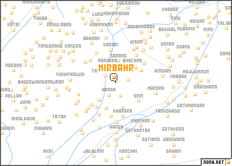 map of Mīr Bahr