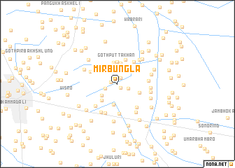 map of Mīr Bungla