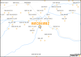 map of Mircekiraz