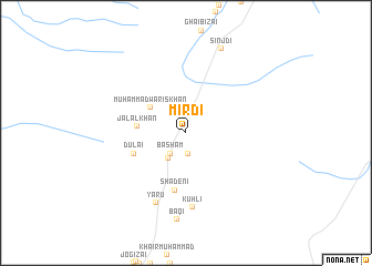 map of Mīrdi