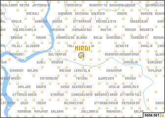 map of Mirdi