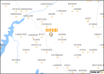 map of Mirebi