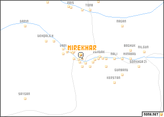 map of Mīr-e Khar