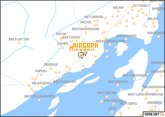 map of Mirgarh