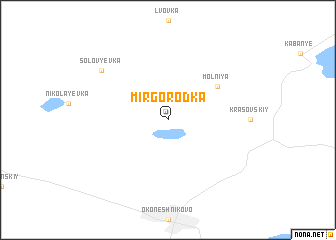 map of Mirgorodka