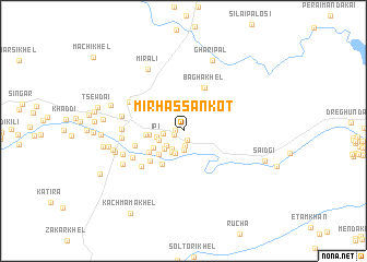 map of Mīr Hassan Kot