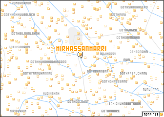 map of Mīr Hassan Marri