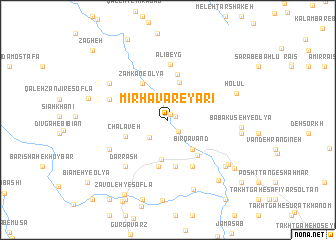 map of Mīr Havār-e Yārī