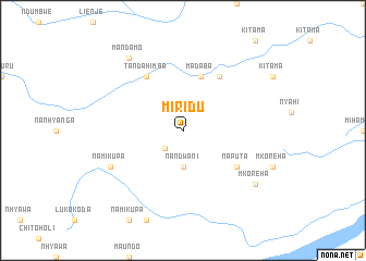 map of Miridu