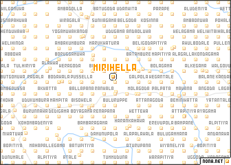 map of Mirihella