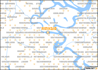 map of Mirikdia