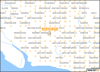 map of Mirikpur