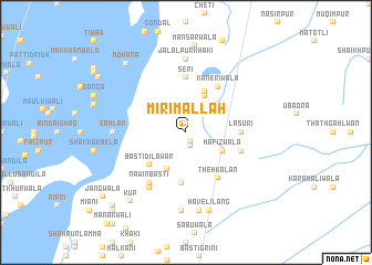 map of Mīri Mallāh