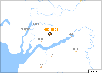 map of Mirimiri