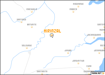 map of Mirinzal