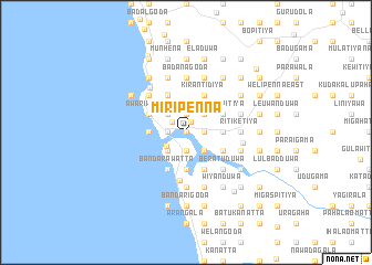 map of Miripenna