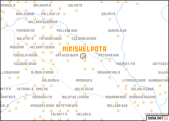 map of Miriswelpota