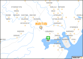 map of Miritini