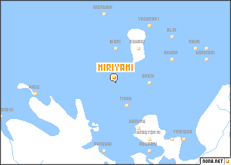 map of Miriyami