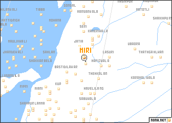 map of Mīri