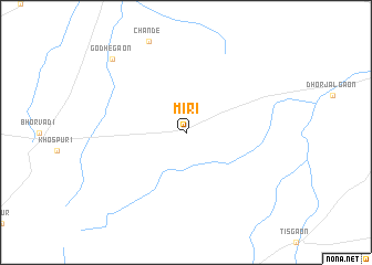 map of Miri