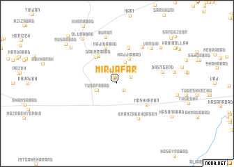 map of Mīr Ja‘far