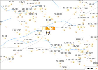 map of Mīrjān