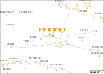 map of Mīr Kalān Kili