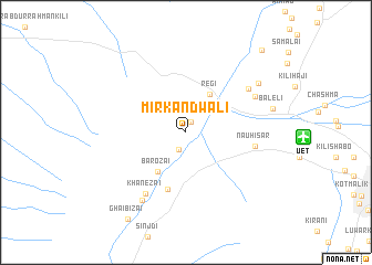 map of Mīr Kandwāli