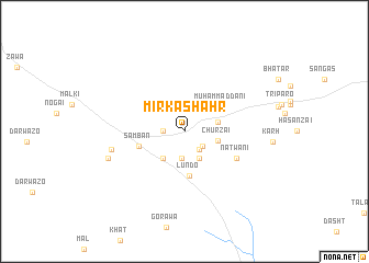 map of Mīr ka Shahr