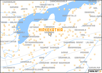 map of Mīr ke Kāthia