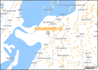 map of Mīr Khān Mastoi