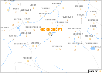 map of Mīr Khānpet