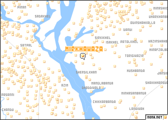 map of Mīr Khawāza