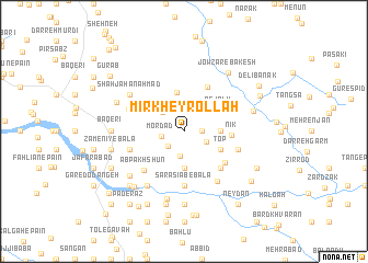 map of Mīr Kheyrollāh