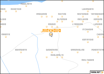 map of Mirkhovo