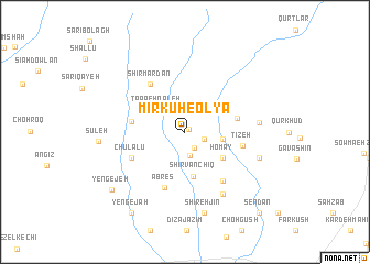 map of Mīrkūh-e ‘Olyá