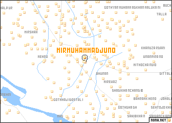 map of Mir Muhammad Juno