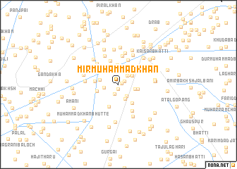 map of Mīr Muhammad Khān