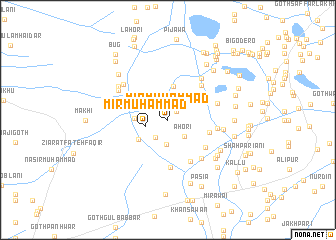 map of Mīr Muhammad