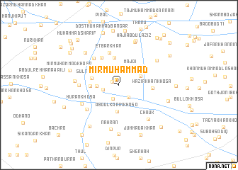 map of Mīr Muhammad