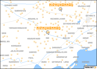 map of Mir Muhammad