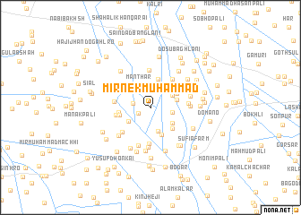 map of Mīr Nek Muhammad