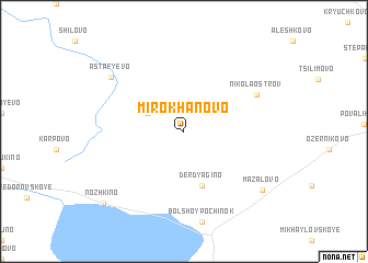 map of Mirokhanovo