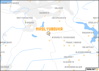 map of Mirolyubovka