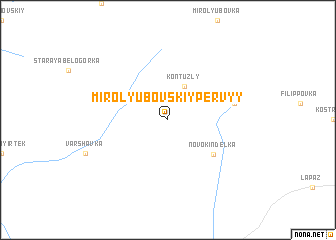 map of Mirolyubovskiy Pervyy