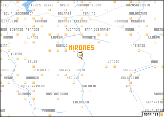 map of Mirones